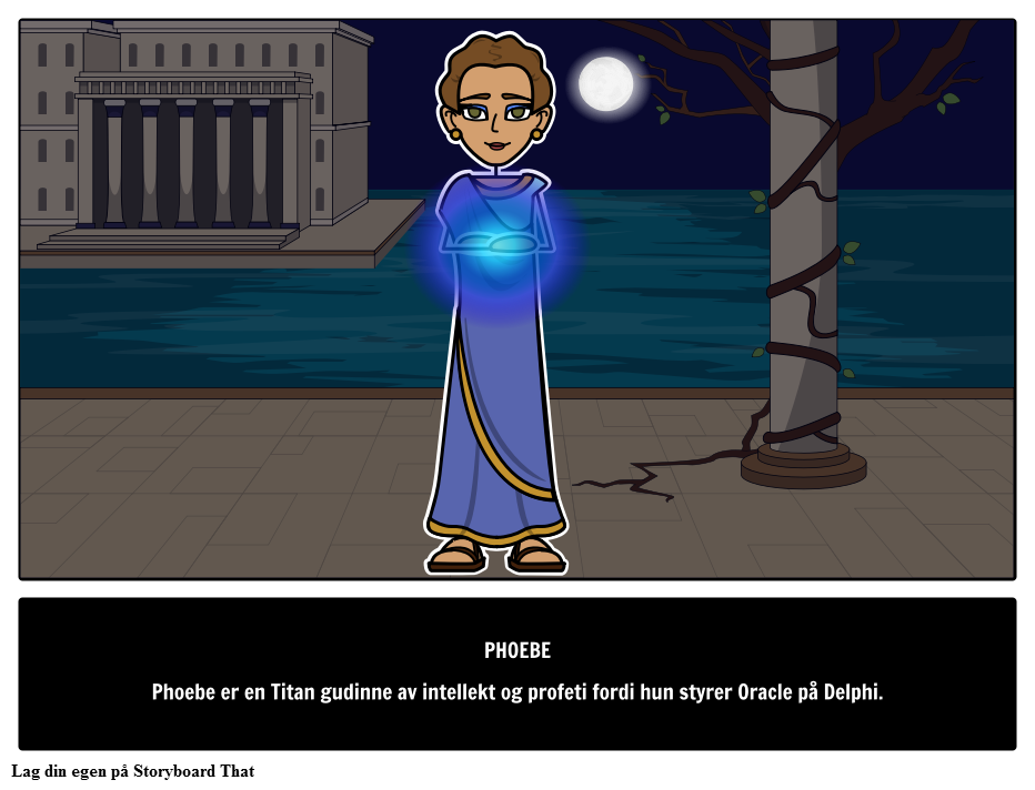 Phoebe: Titan Goddess of Intellect 
