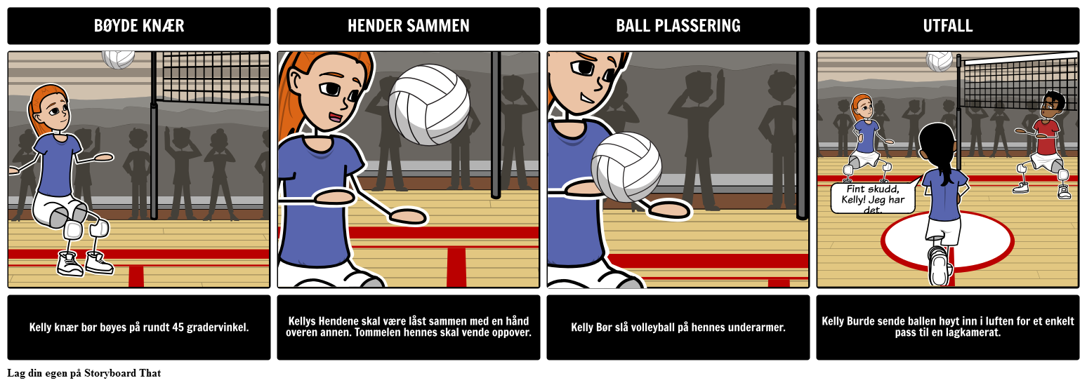 Psykomotorisk Domain Volleyball Form