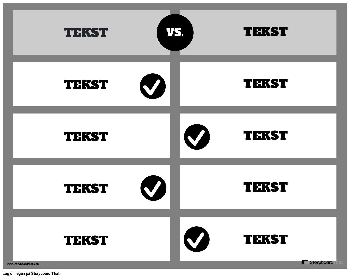 sammenlign-contrast-6-storyboard-par-no-examples