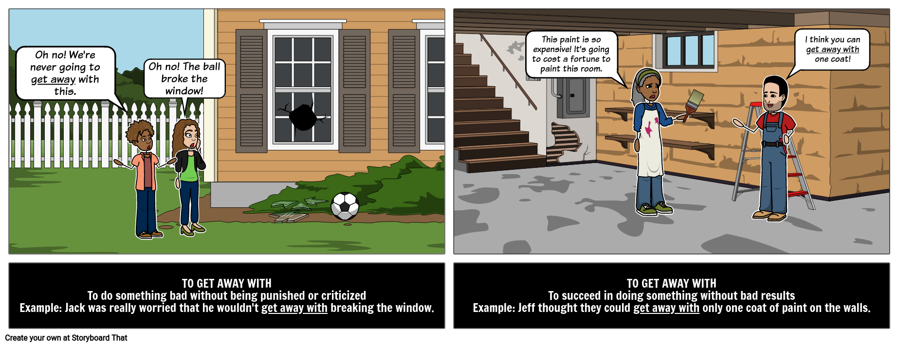 To Get Away With Storyboard By Oliversmith