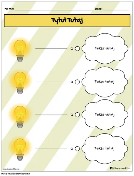 Burza Mózgów Kolor Portretu 2