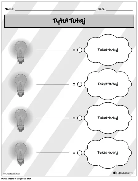 Burza Mózgów Portret Czarno-biały 2