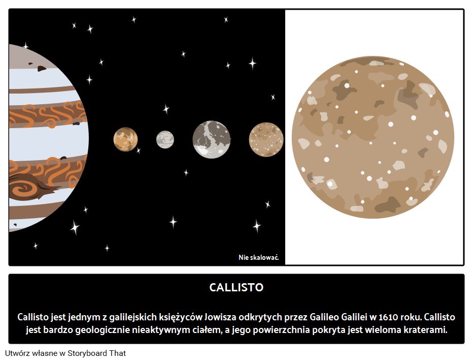 Callisto Księżyc