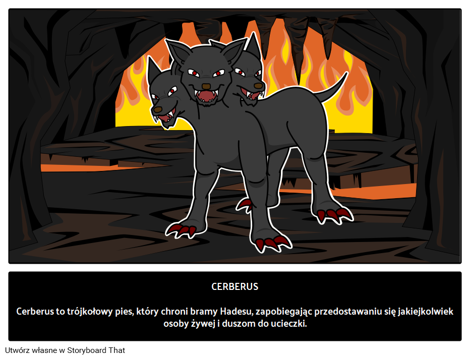 Cerberus trzygłowy pies