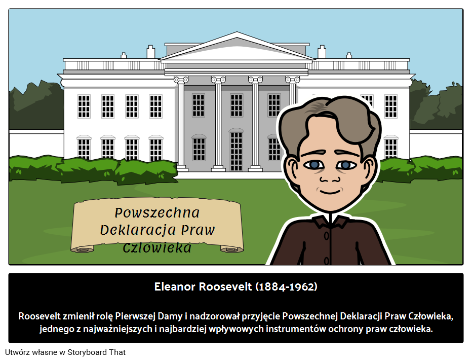 Pierwsza Dama Eleonora Roosevelt 