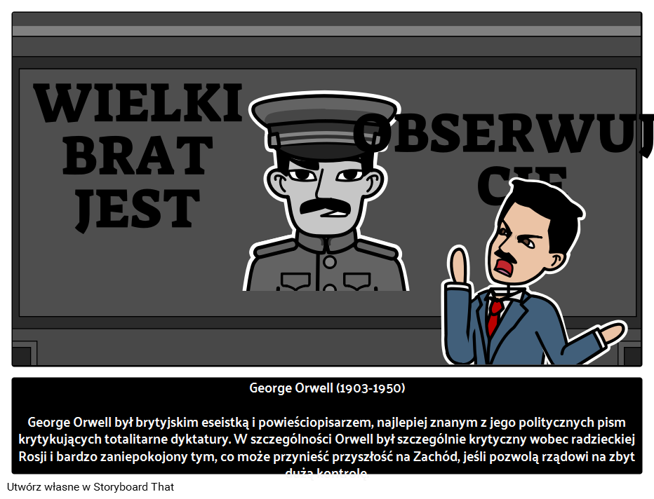 Kim był George Orwell? 