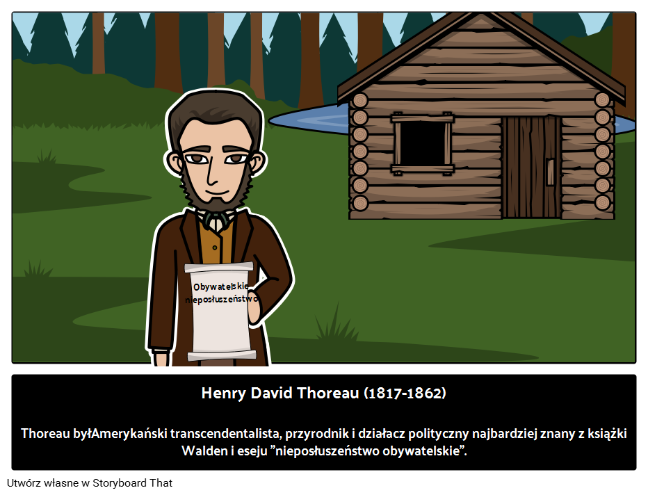 Kim był Henry David Thoreau? 