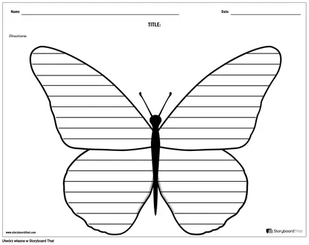 Kreatywne Pisanie - Butterfly