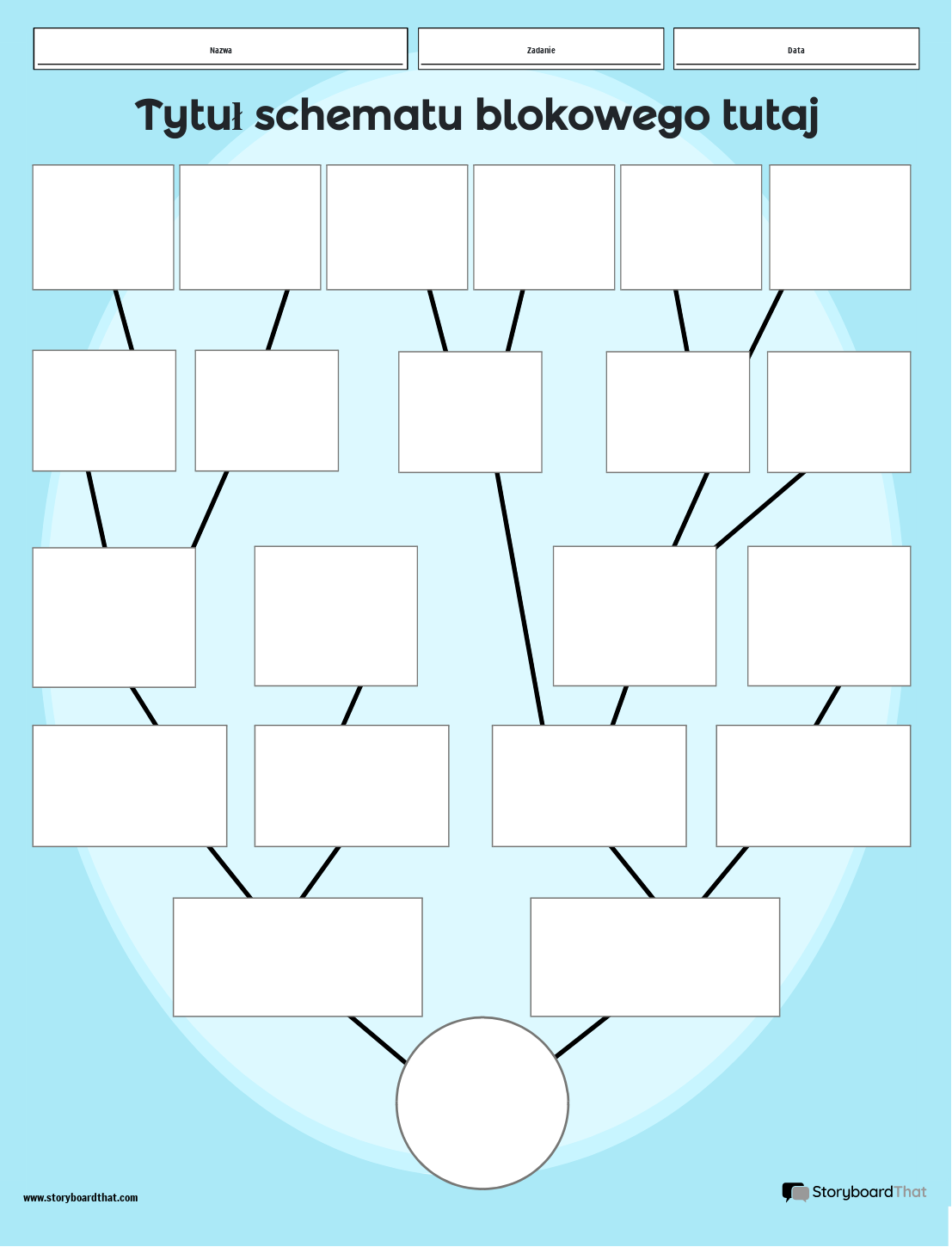 Nowy Szablon Schematu Blokowego Tworzenia Strony 3