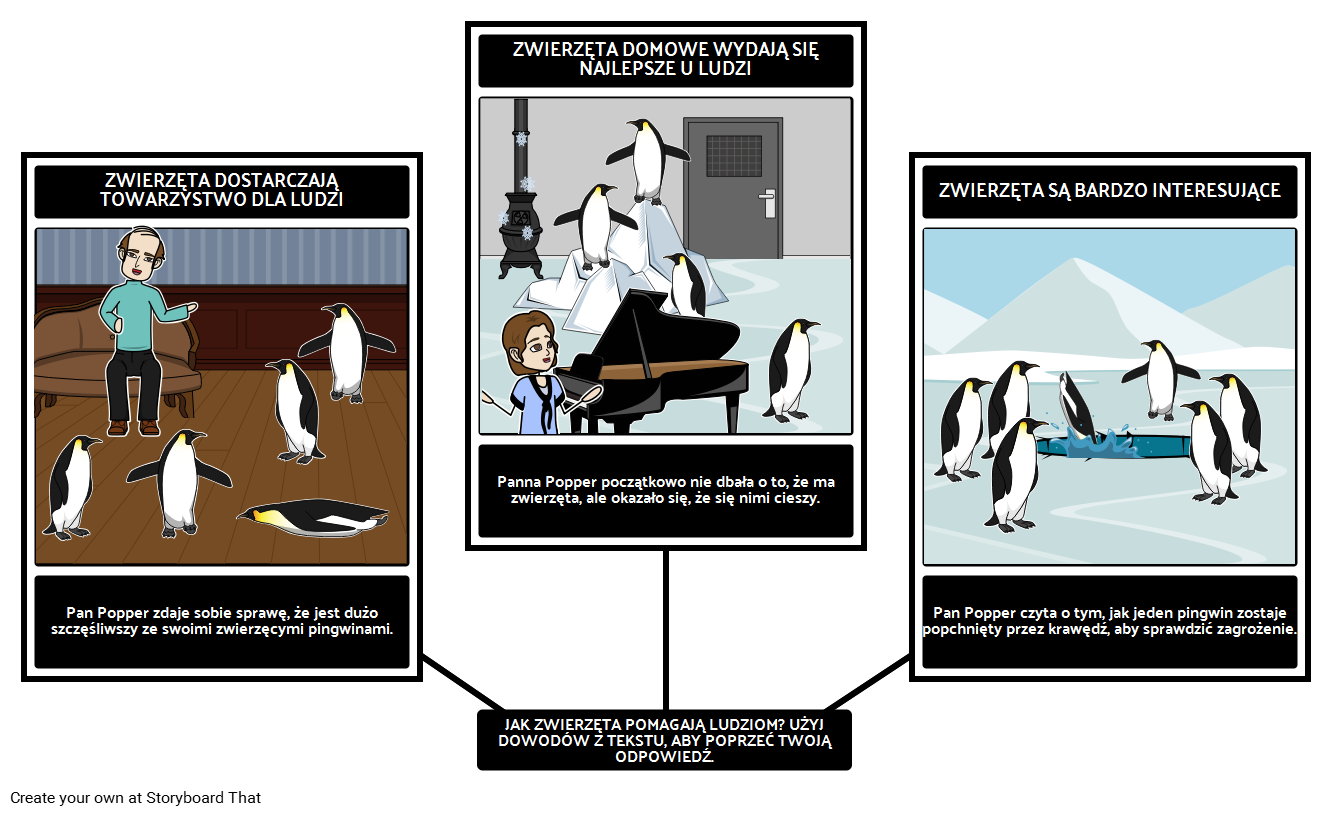 Pingwiny Pana Poppera - Dowody Tekstowe