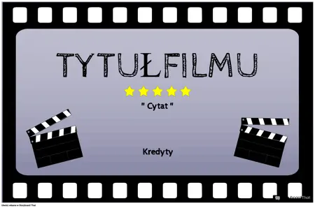 Plakat Filmowy 9