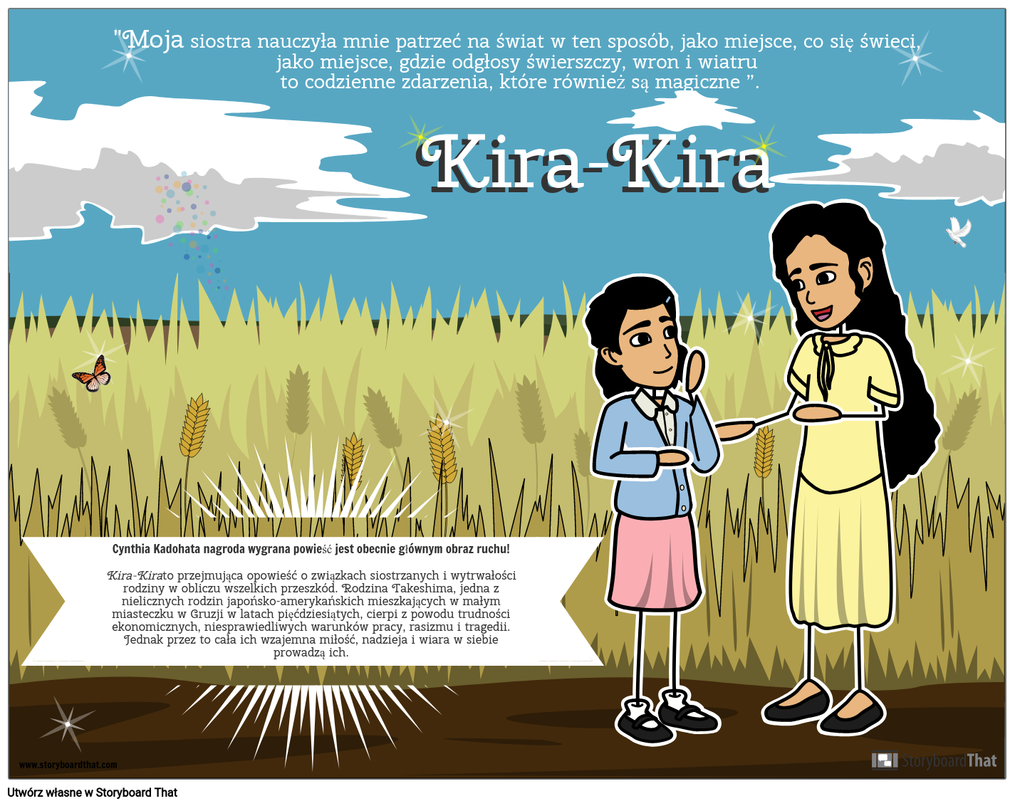 Plakat Filmowy Kira-Kira