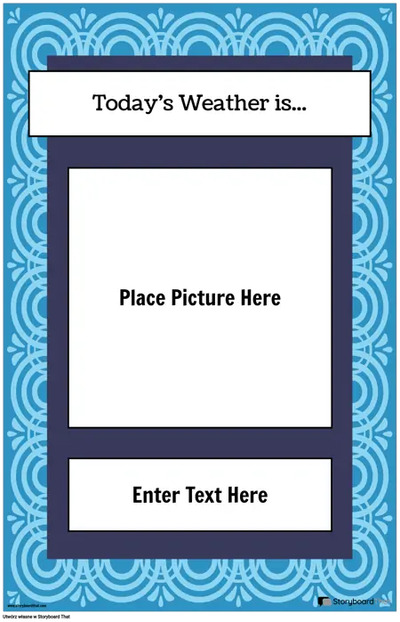 Pogoda Plakat