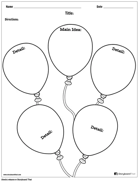 Pusta Mapa Historii Balonu