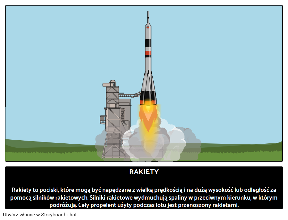 Wynalezienie rakiet