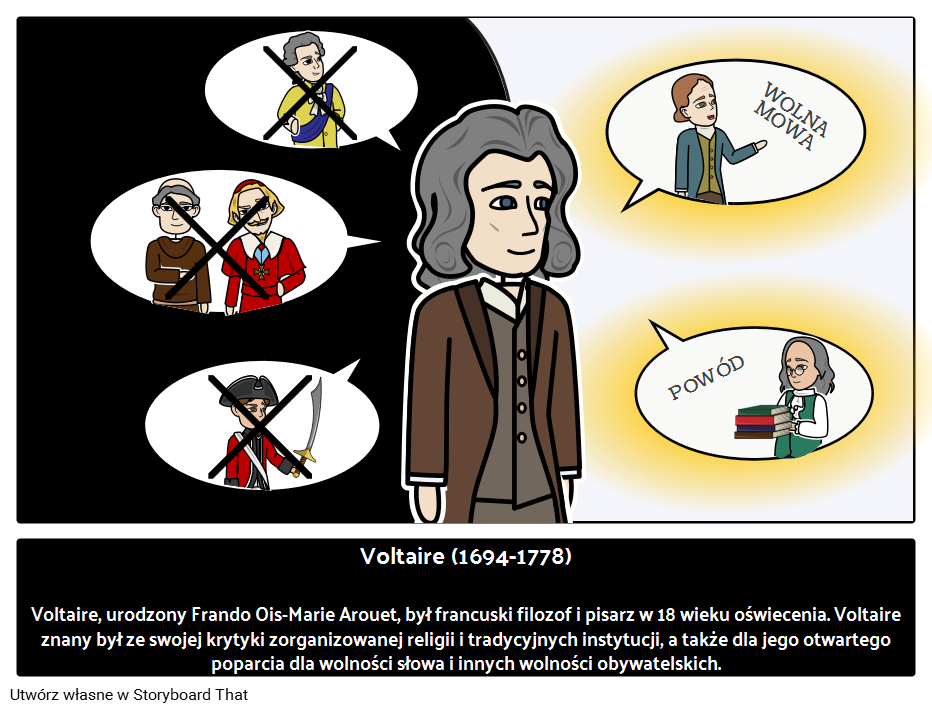 Voltaire: XVIII-wieczny francuski filozof i pisarz