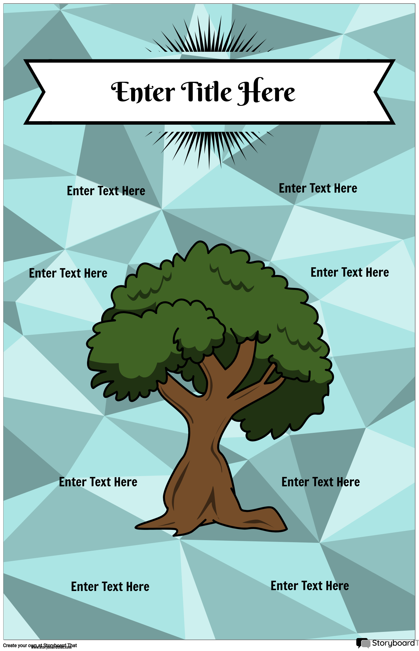 Tree Anchor Chart for Classrooms
