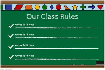Classroom Rules 22