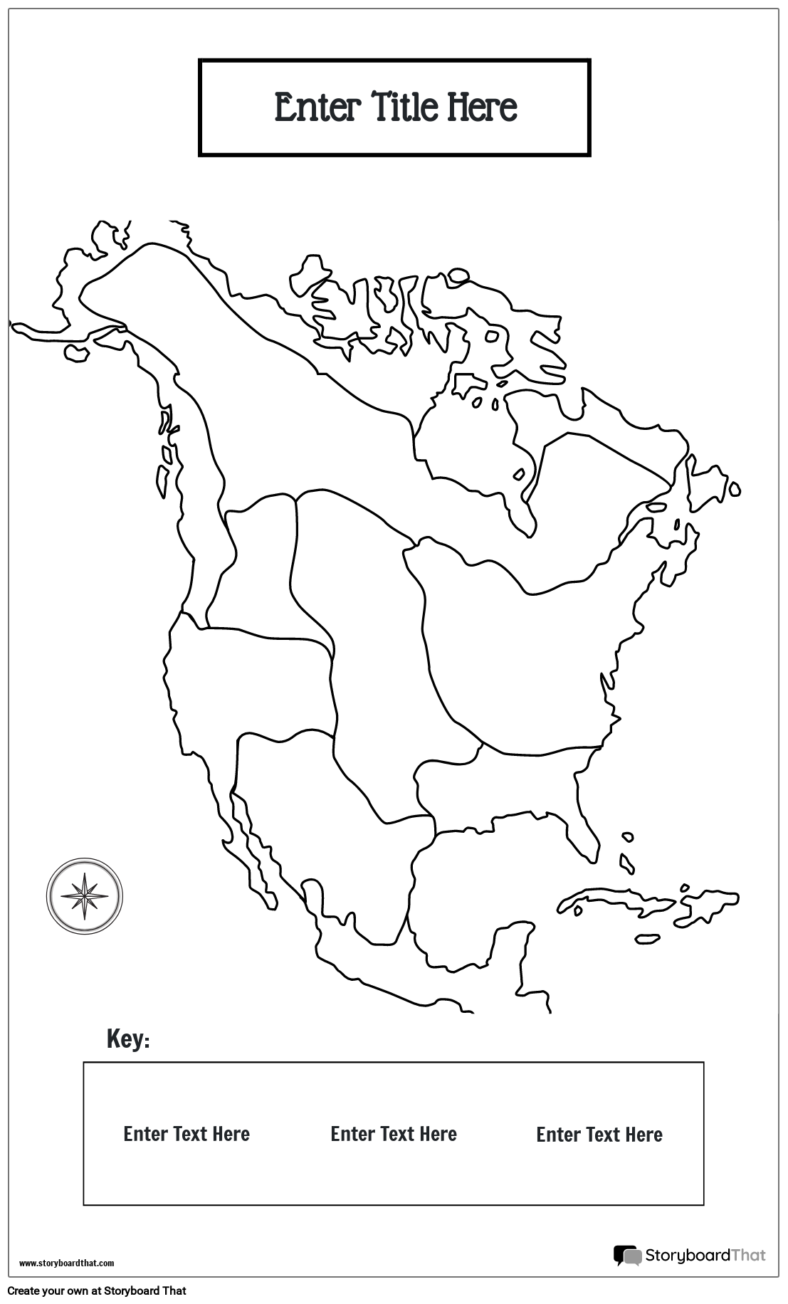 Native American Cultural Regions Blank Printable Map Template