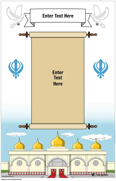 Religious Poster 11 Sikhism Portrait