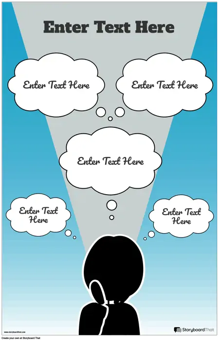 Thoughts Infographic Template