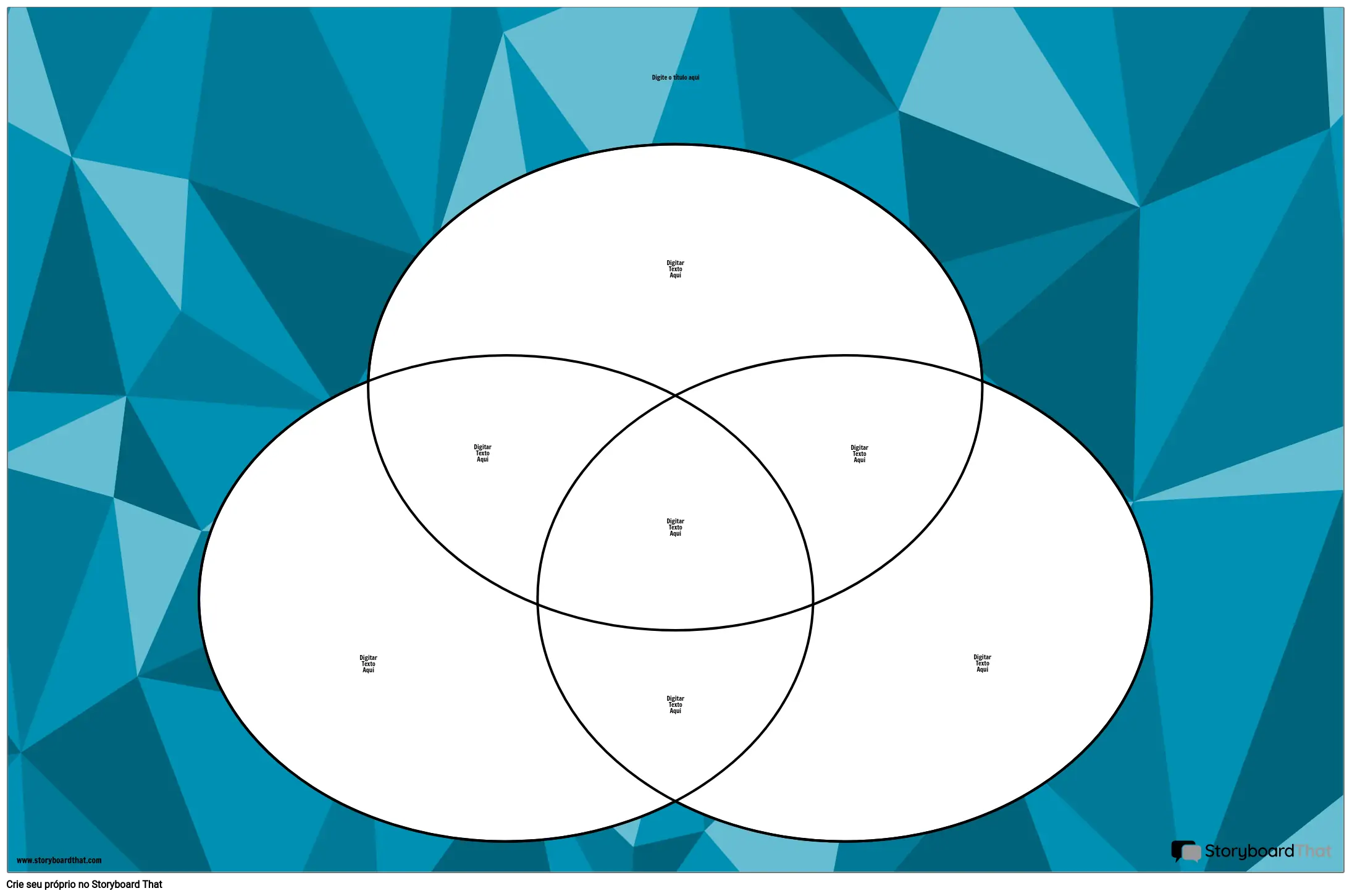 Círculos do Diagrama de Venn 3