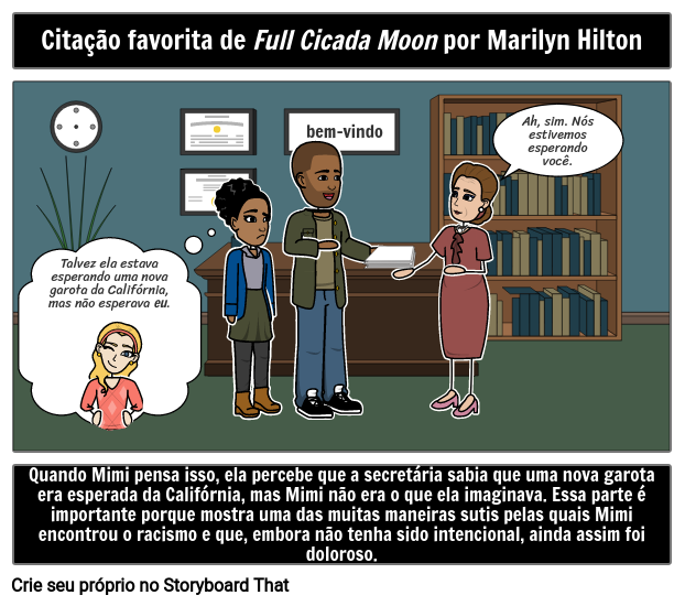 Full Cicada Moon: Frase Favorita