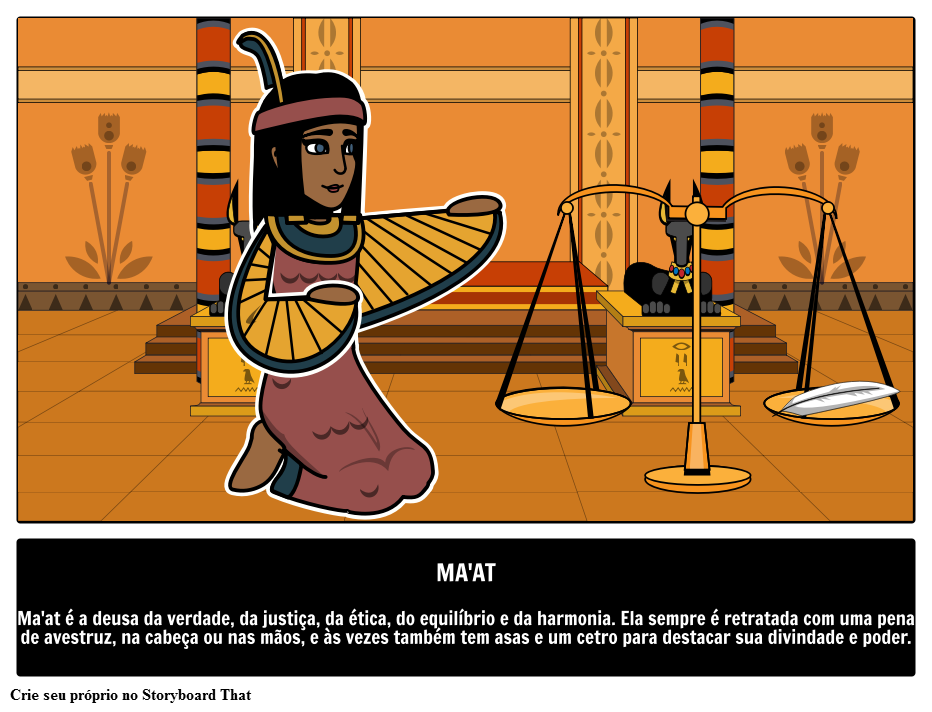 Ma'at: Deusa Egípcia 