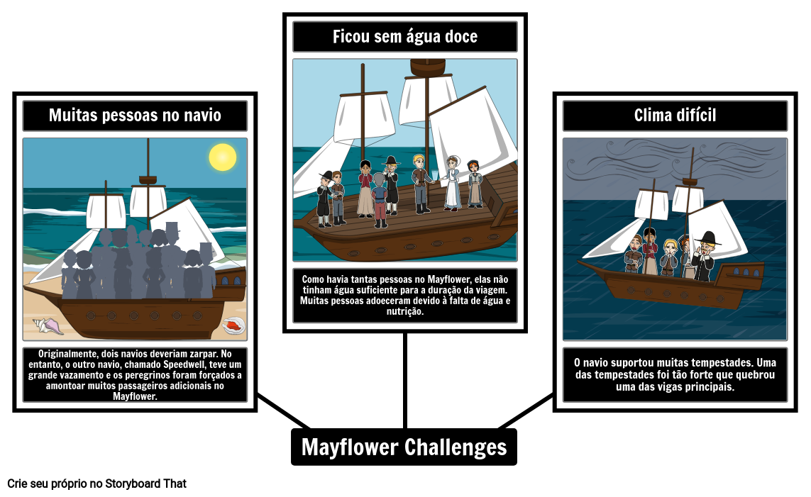 Mayflower Desafia o Mapa de Aranha