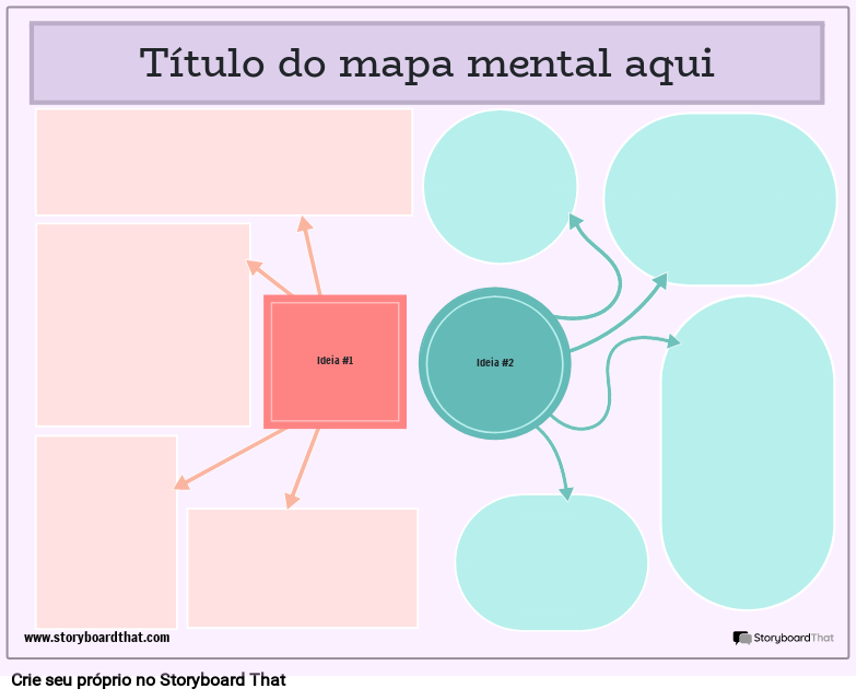 Modelo de Mapa Mental Corporativo 2
