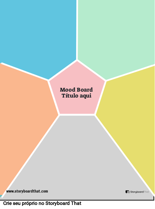 Modelo de Mood Board Corporativo 2