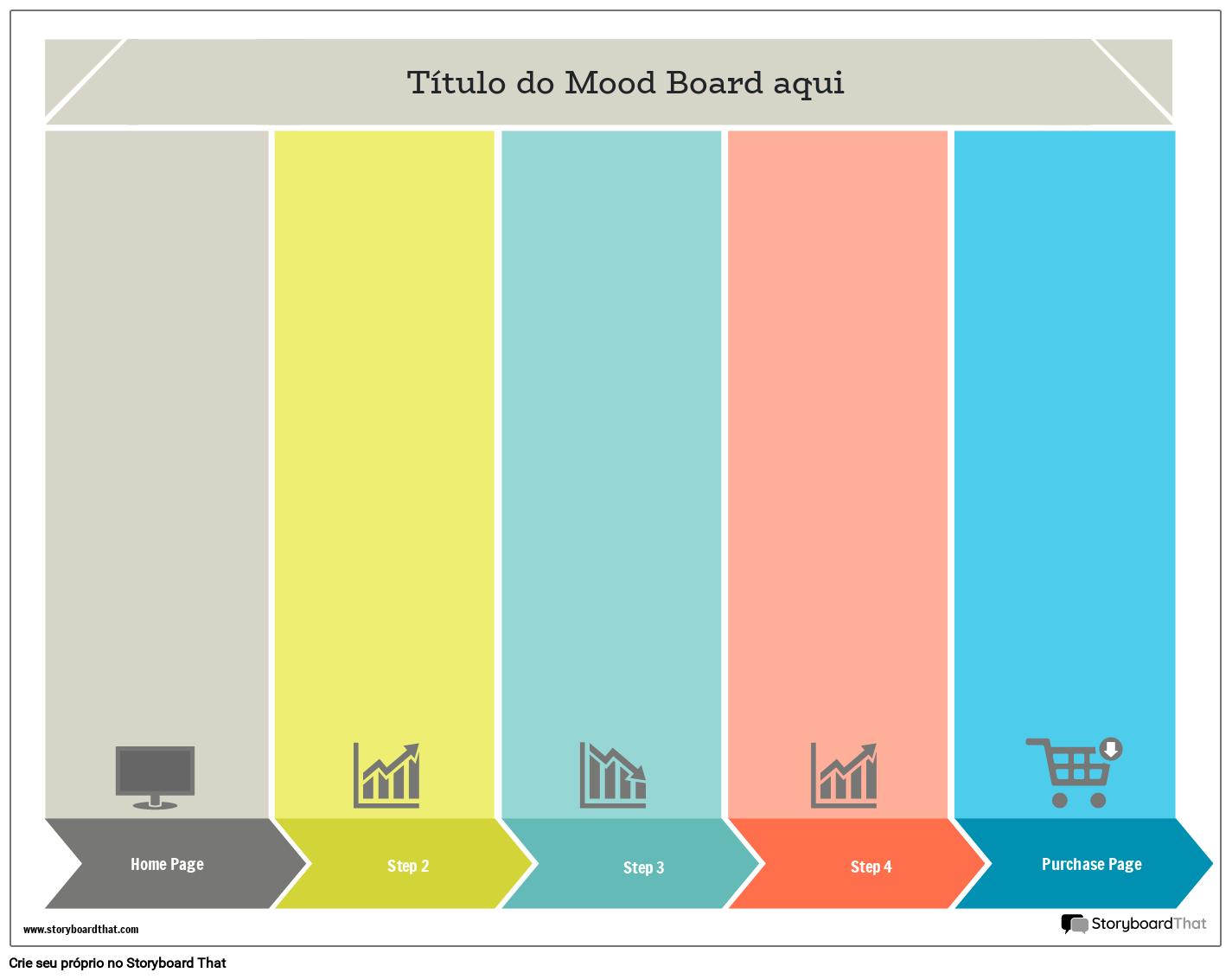 Modelo de Mood Board Corporativo 4