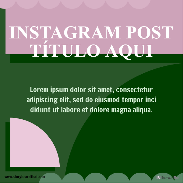 Modelo de Postagem Corporativa do Instagram 4