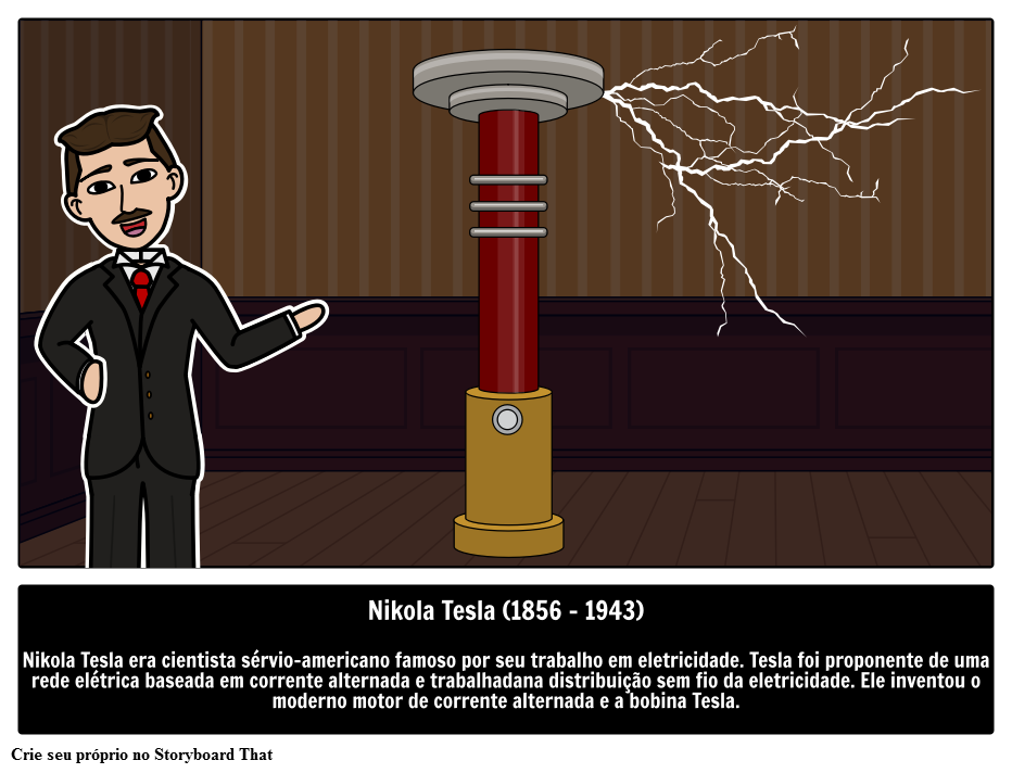Nikola Tesla: Cientista Sérvio-americano 