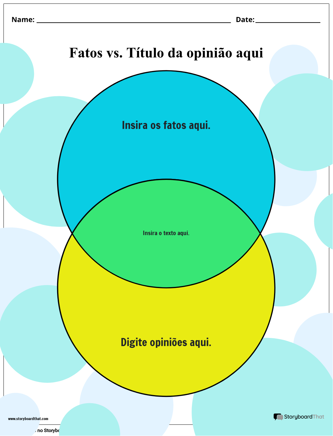 Novo Modelo de Fato vs. Opinião de Página de Criação 2