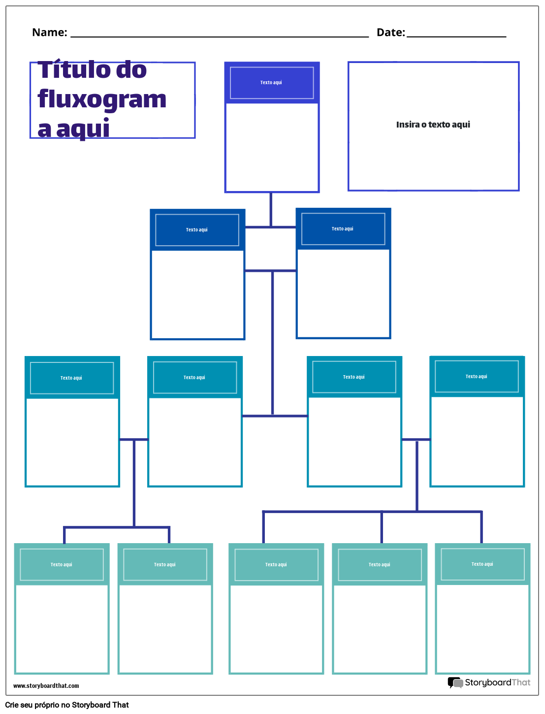 Novo Modelo de Fluxograma de Página de Criação 4