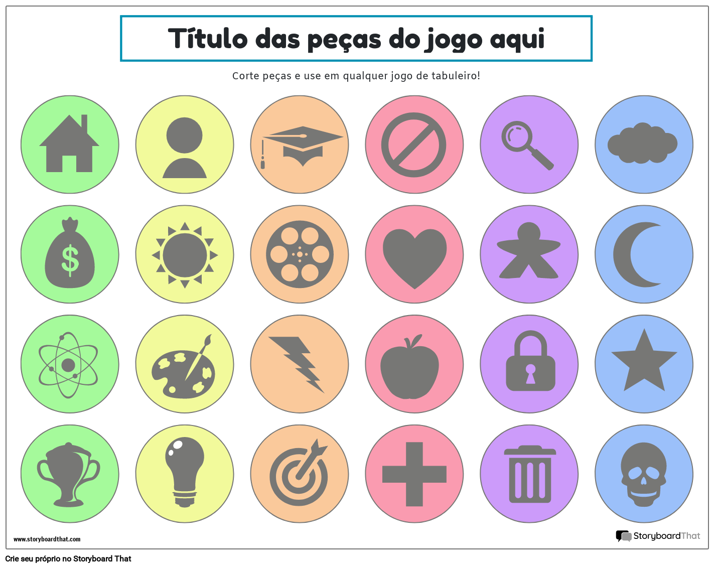 Geoprofessora: COMO FAZER UM JOGO DE TABULEIRO?