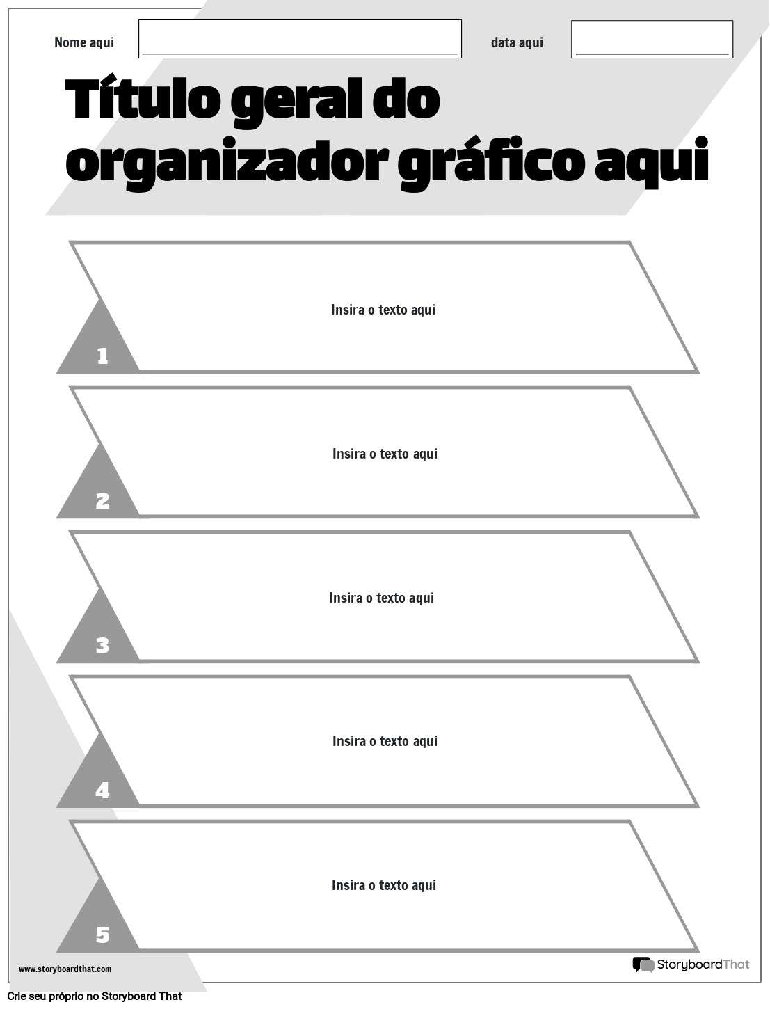 Novo organizador gráfico geral de página de criação 5 (preto e branco)