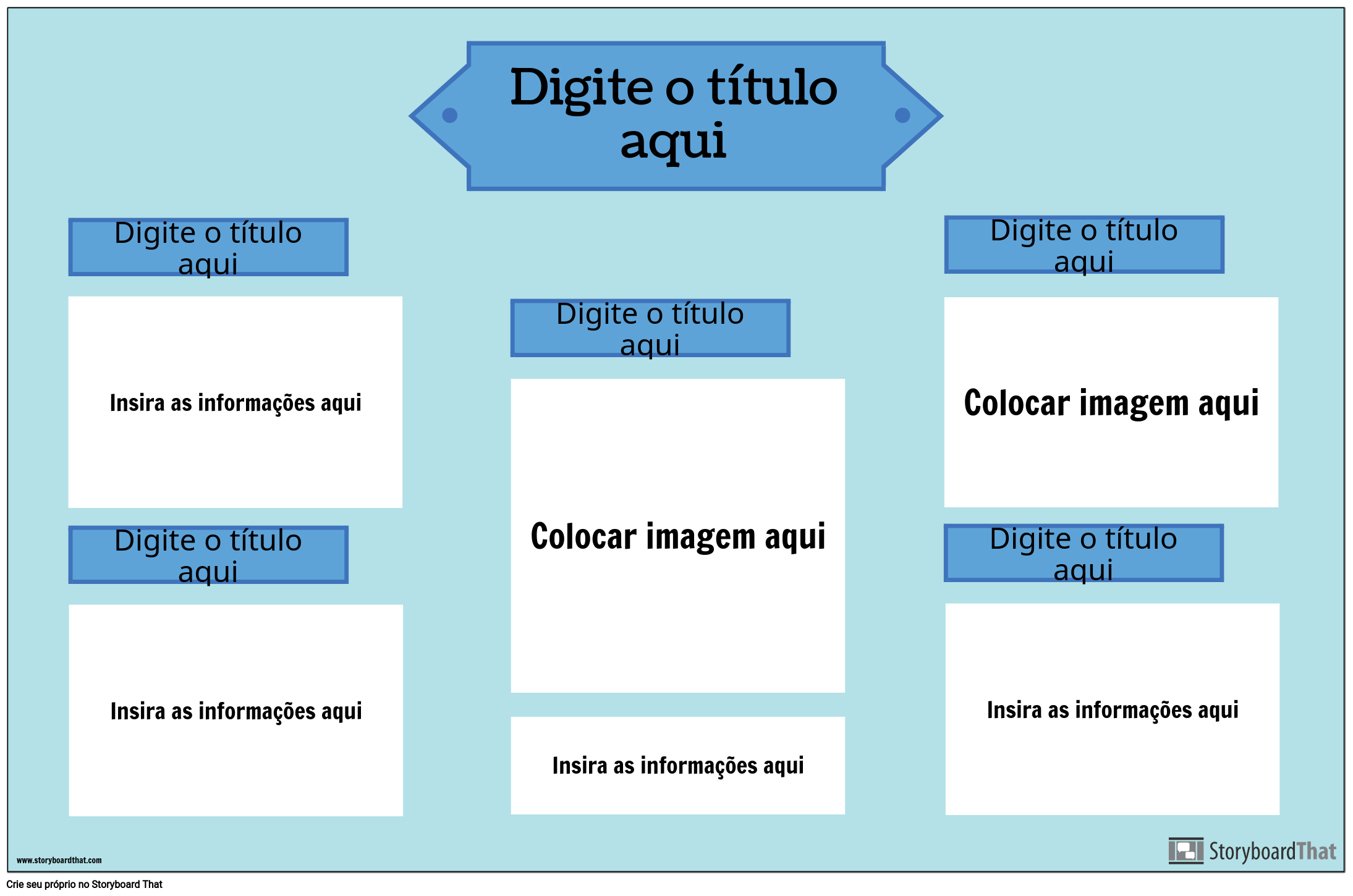 Poster da Feira de Ciências Horizontal