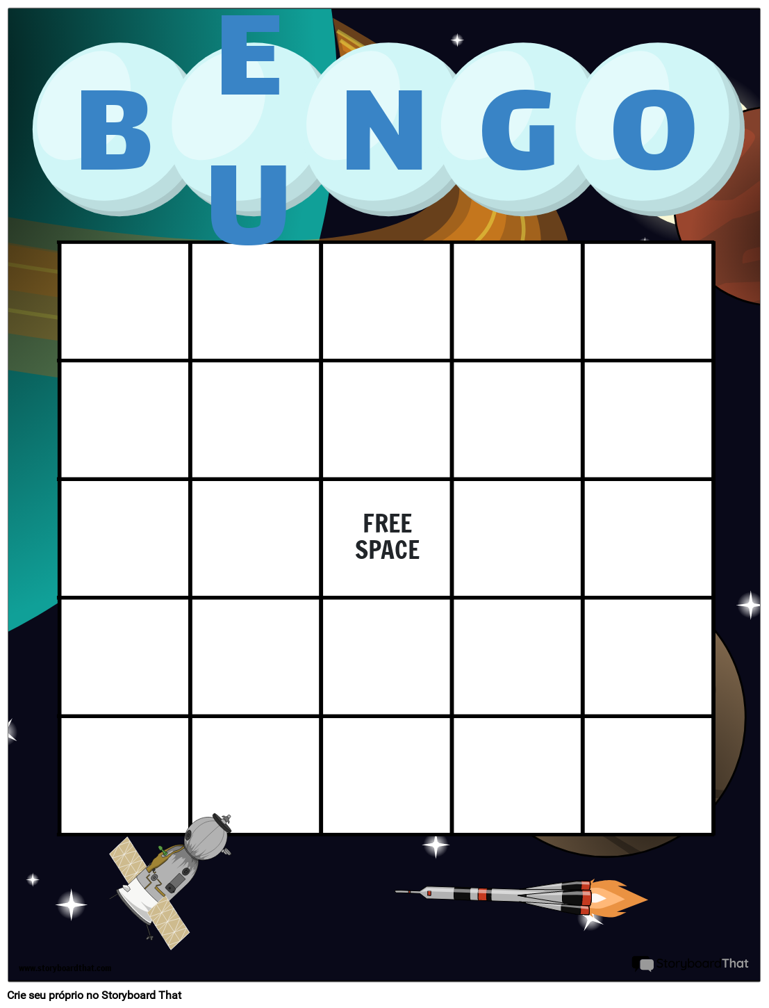 Tabuleiro de Bingo 2