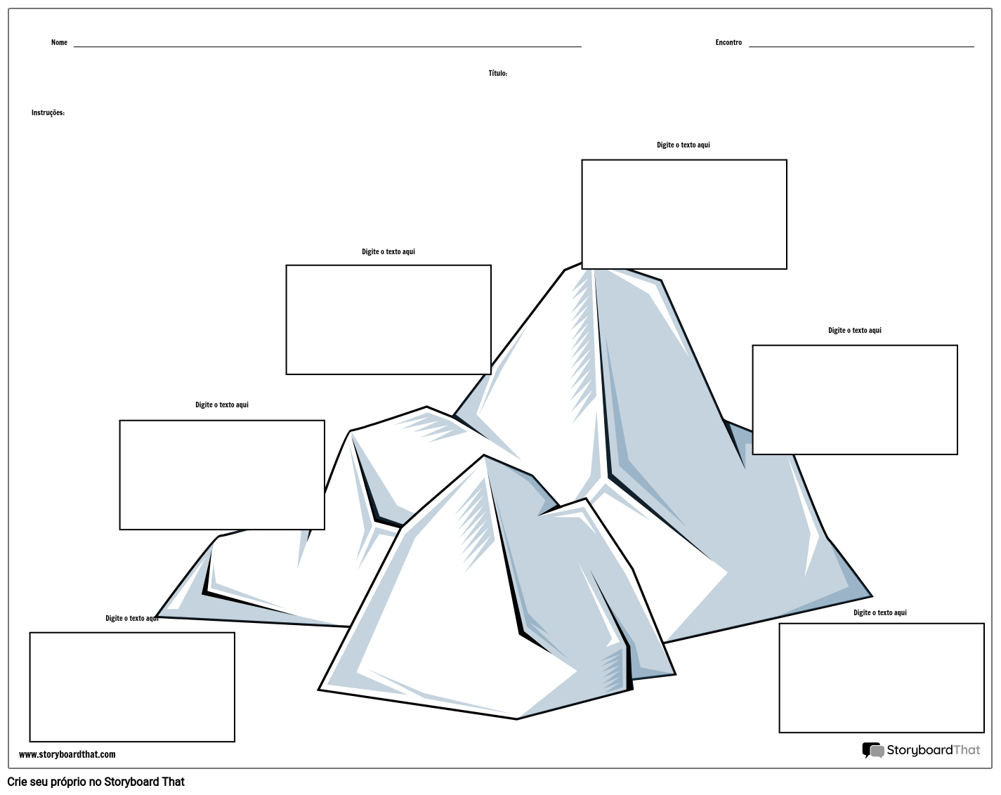 Traçar o Diagrama de Iceberg