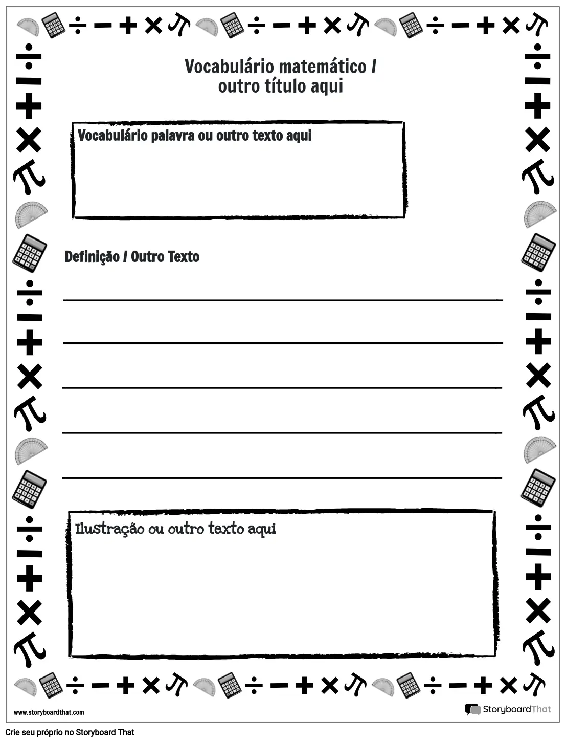 Vocabulário matemático 5