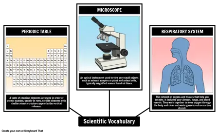 Visual Vocabulary - Science