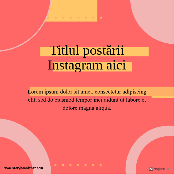 Șablon de Postare pe Instagram Corporative 3
