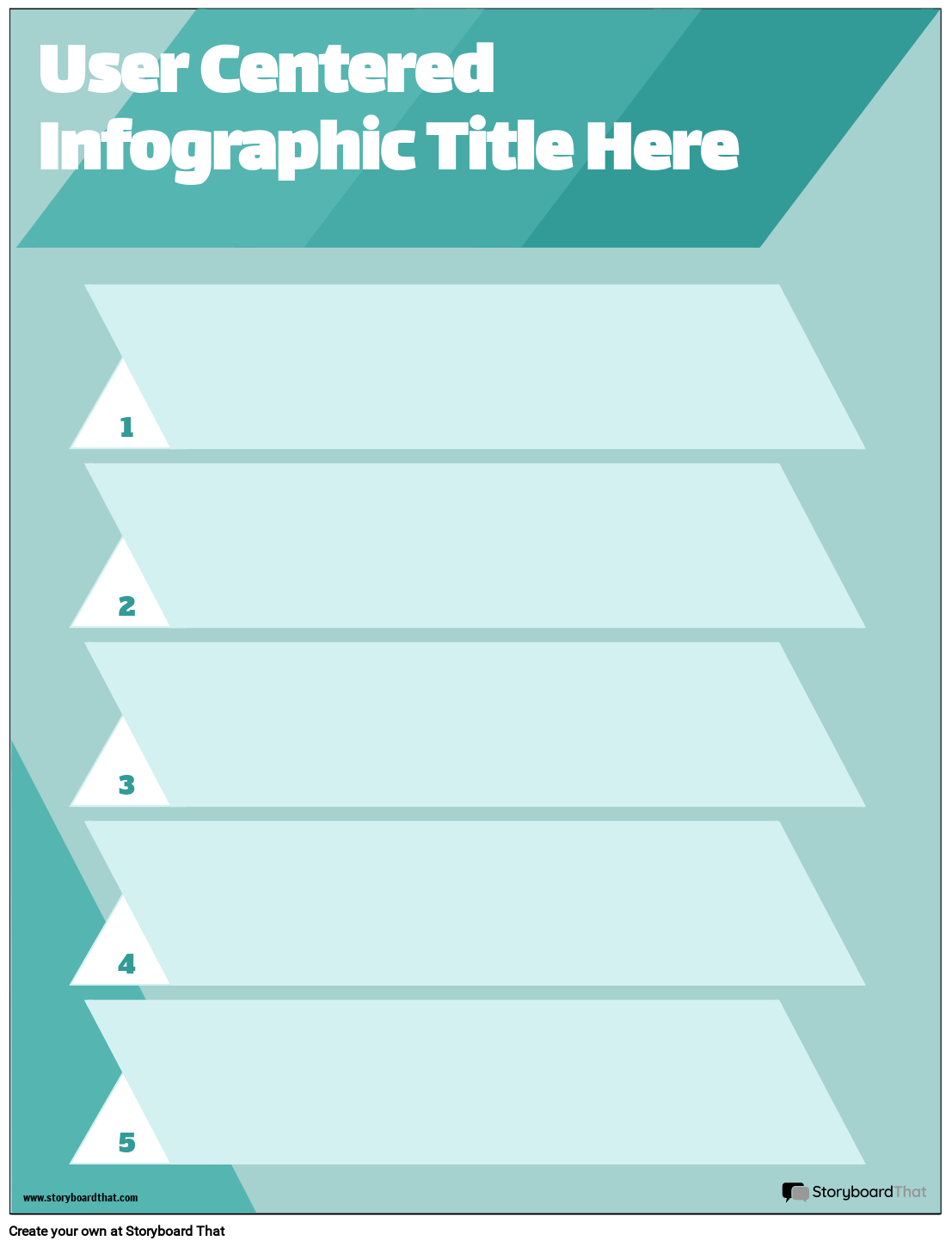 Șablon Infografic Centrat pe Utilizator Corporativ 3