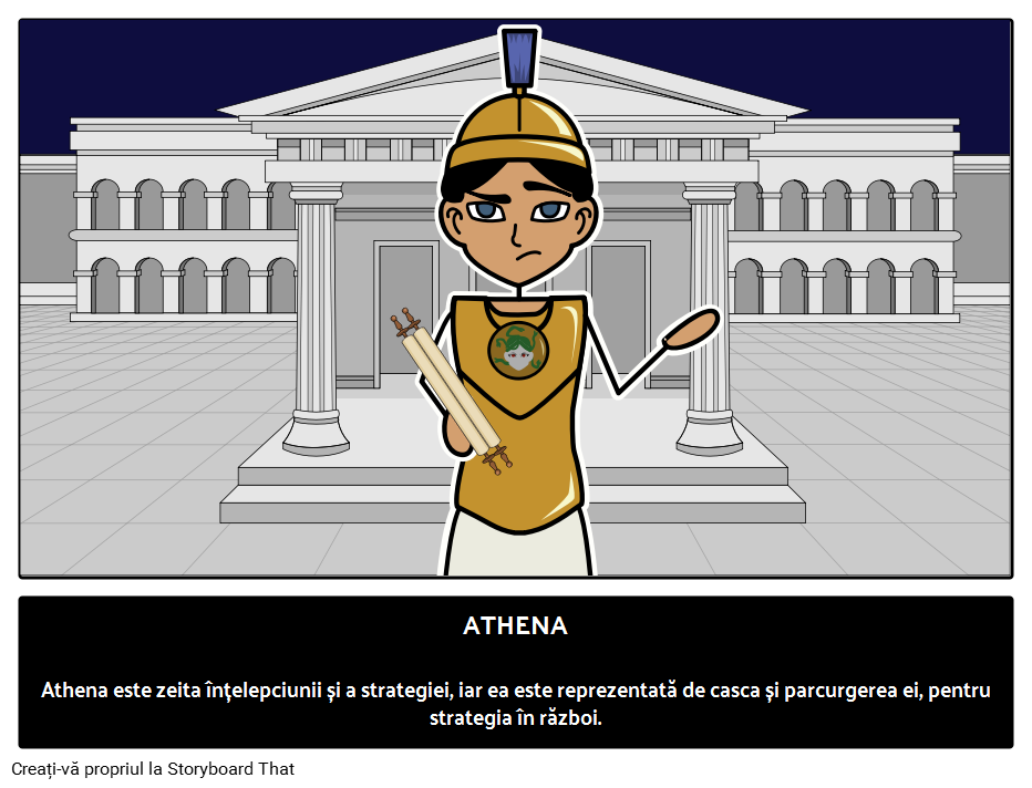 Athena - Zeița Greacă a Înțelepciunii 
