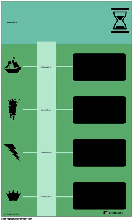 Blocați Cronologia Infografică