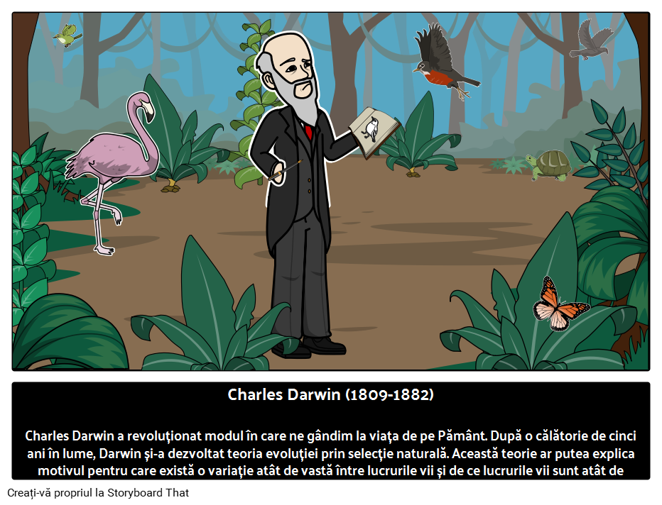 Charles Darwin - Biolog Evoluționist 