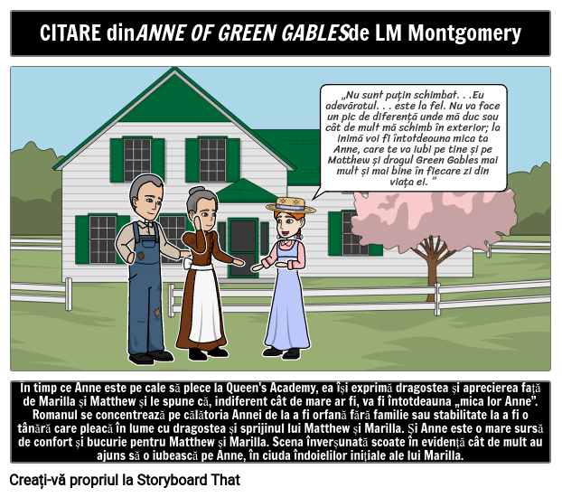 Citată Anne of Green Gables