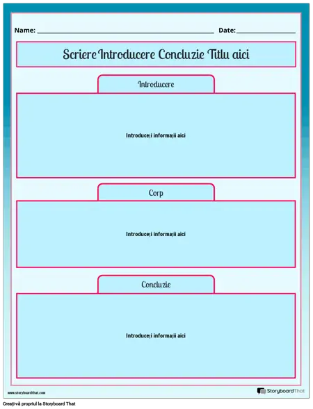 Culoare portret Intro/Conlus 1